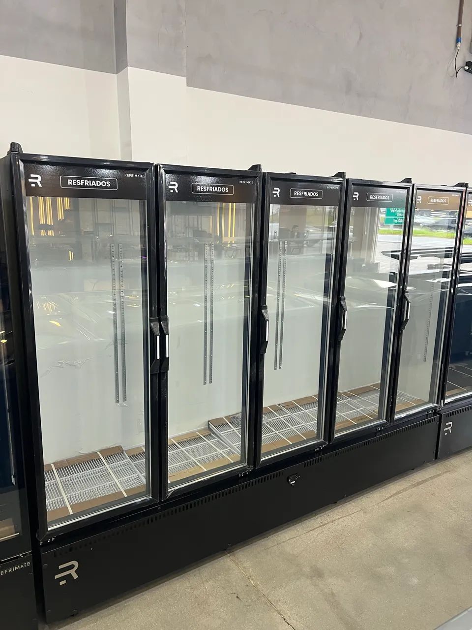 Geladeira auto serviço 5 portas para resfriados nova pronta entrega 