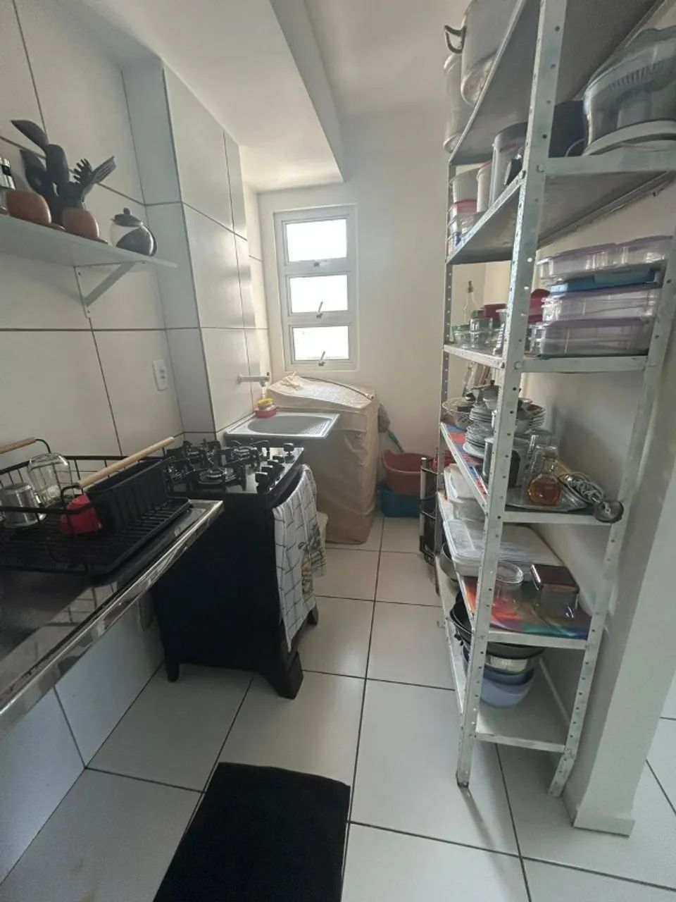 Apartamento dois quartos mobiliado com varanda - Foto 5