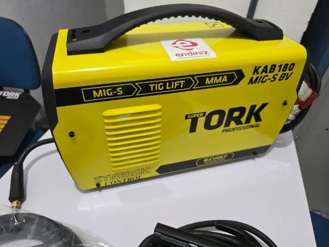 Máquina de Solda MIG/MAG, TIG e Eletrodo - TORK KAB 180 - Bivolt - Foto 2