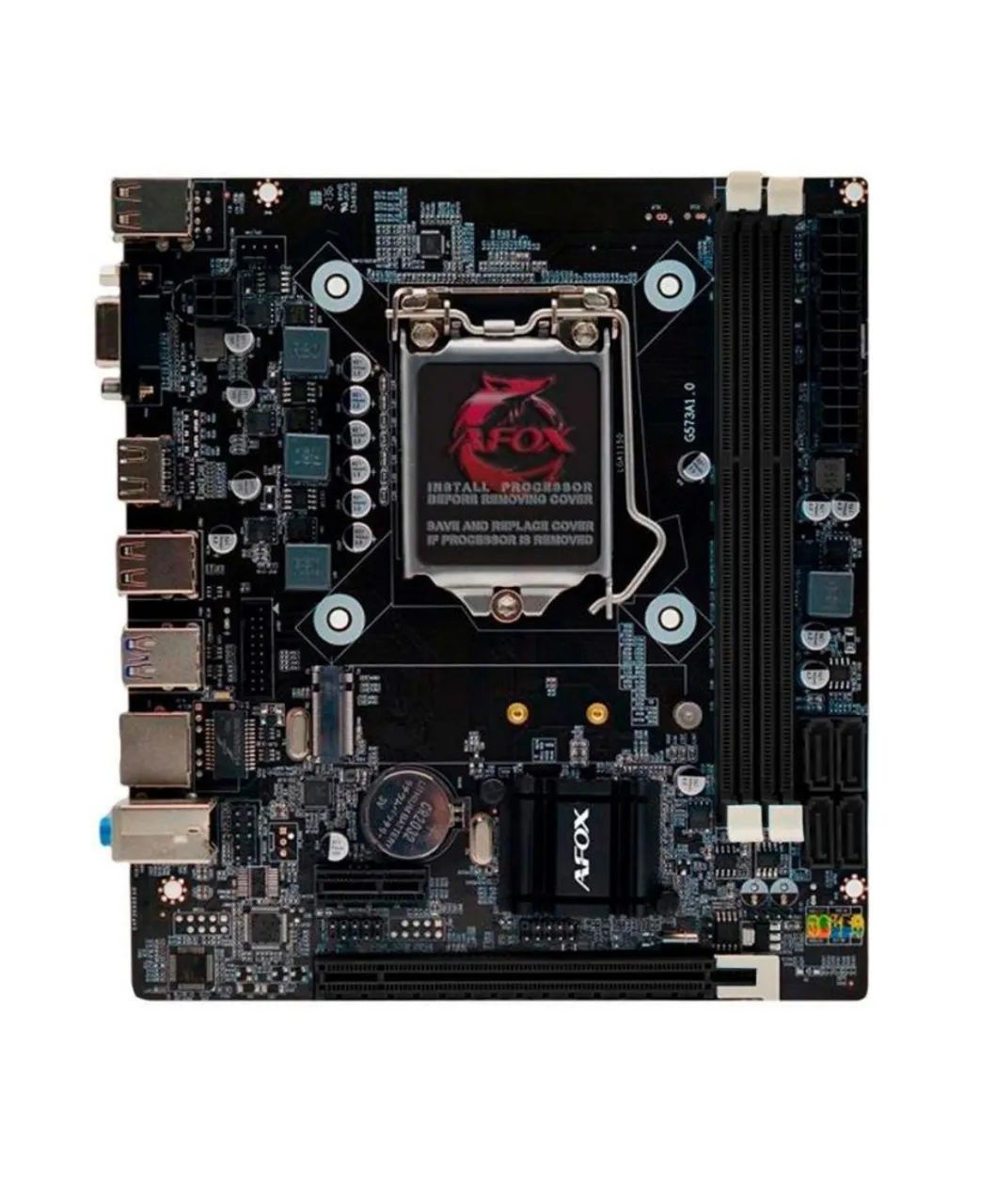 Placa Mãe Afox H81-Ma2-V4 Socket H81  - Foto 2