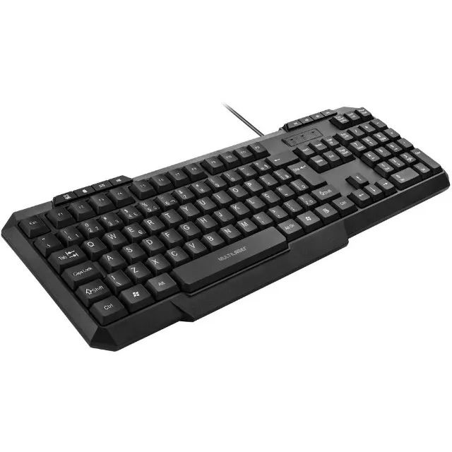Teclado Com Fio Slim Tc206 Preto - Multi
