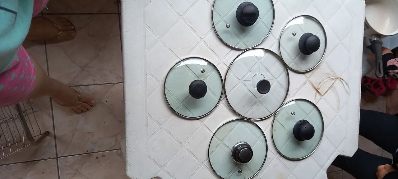 Jogo de Tampas de Vidro para Panelas - 6 Peças - Foto 3