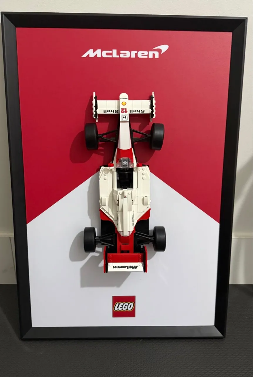 Lego Mclaren Senna MP4 + Quadro