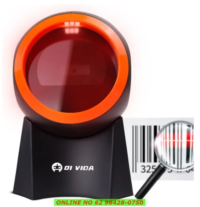 Leitor De Código De Barras Fixo Pdv Usb 1d 2d Qr Ideal para mercados, Lojas e Ferragistas - Foto 2