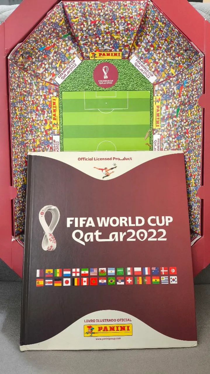 FIFA word Cup Qatar 2022 com estádio 