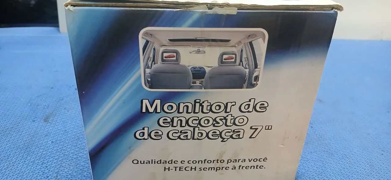 MONITOR DE ENCOSTO DE CABEÇA 7"" COM ZIPPER - Foto 2