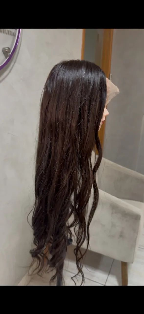 Lace cabelo 100% Humano 75 cm  - Foto 2