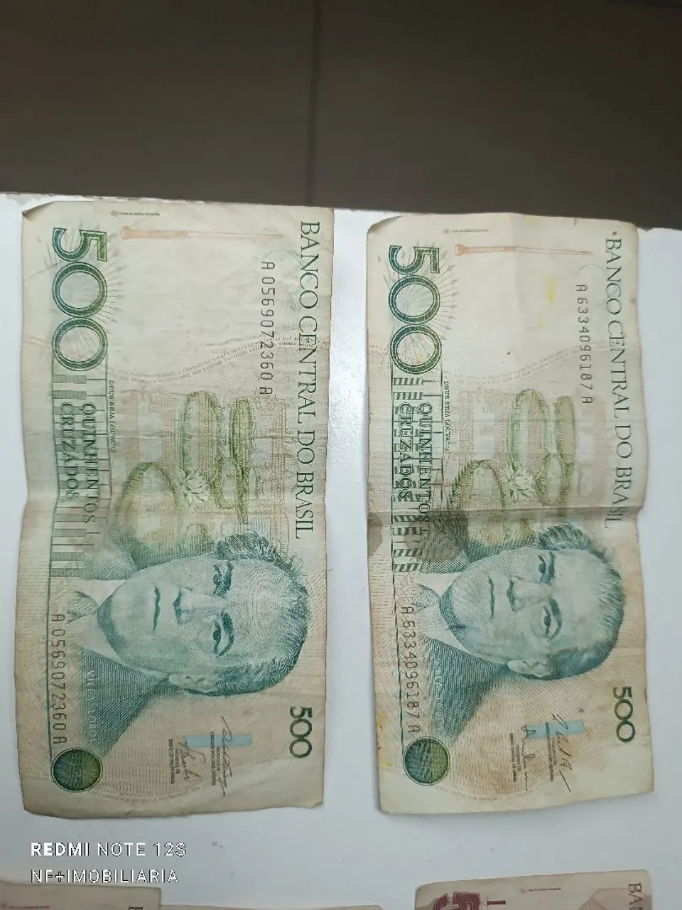 Cédulas Antigas 