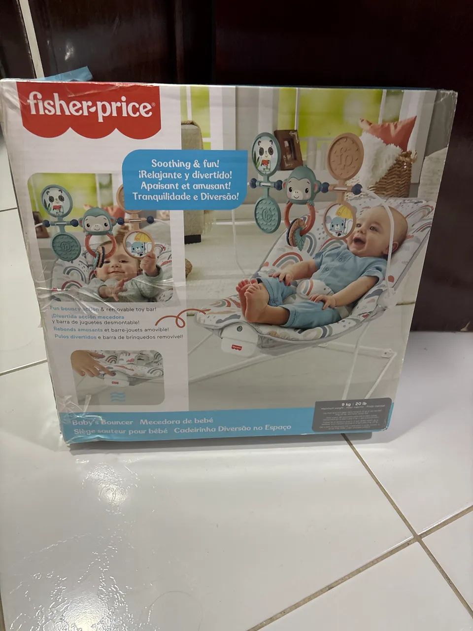 Cadeirinha Fisher Price 1