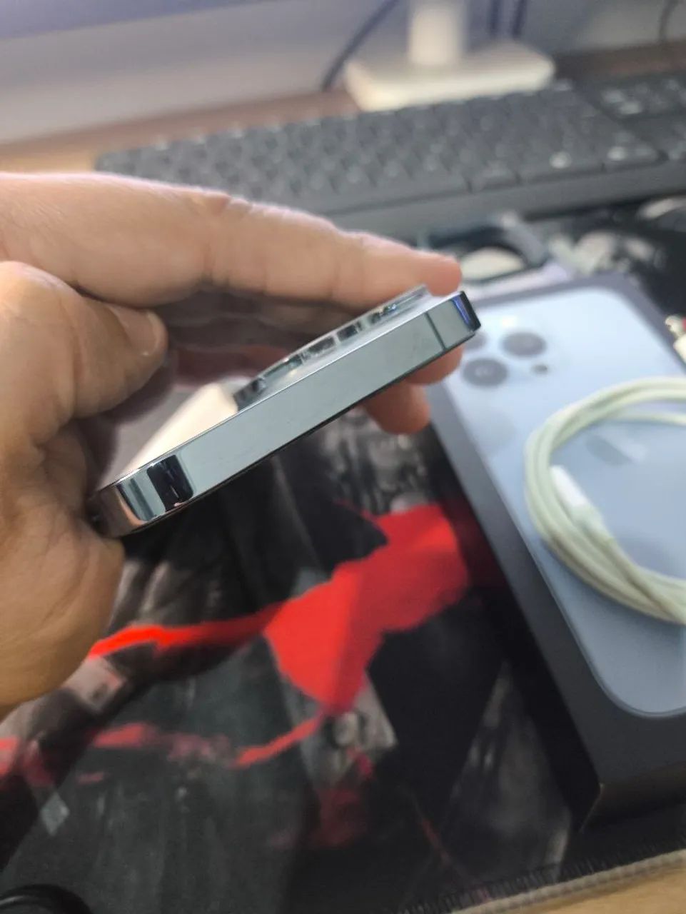 iPhone 13 Pro 256gb COM TODOS ITENS DA CAIXA  - Foto 5