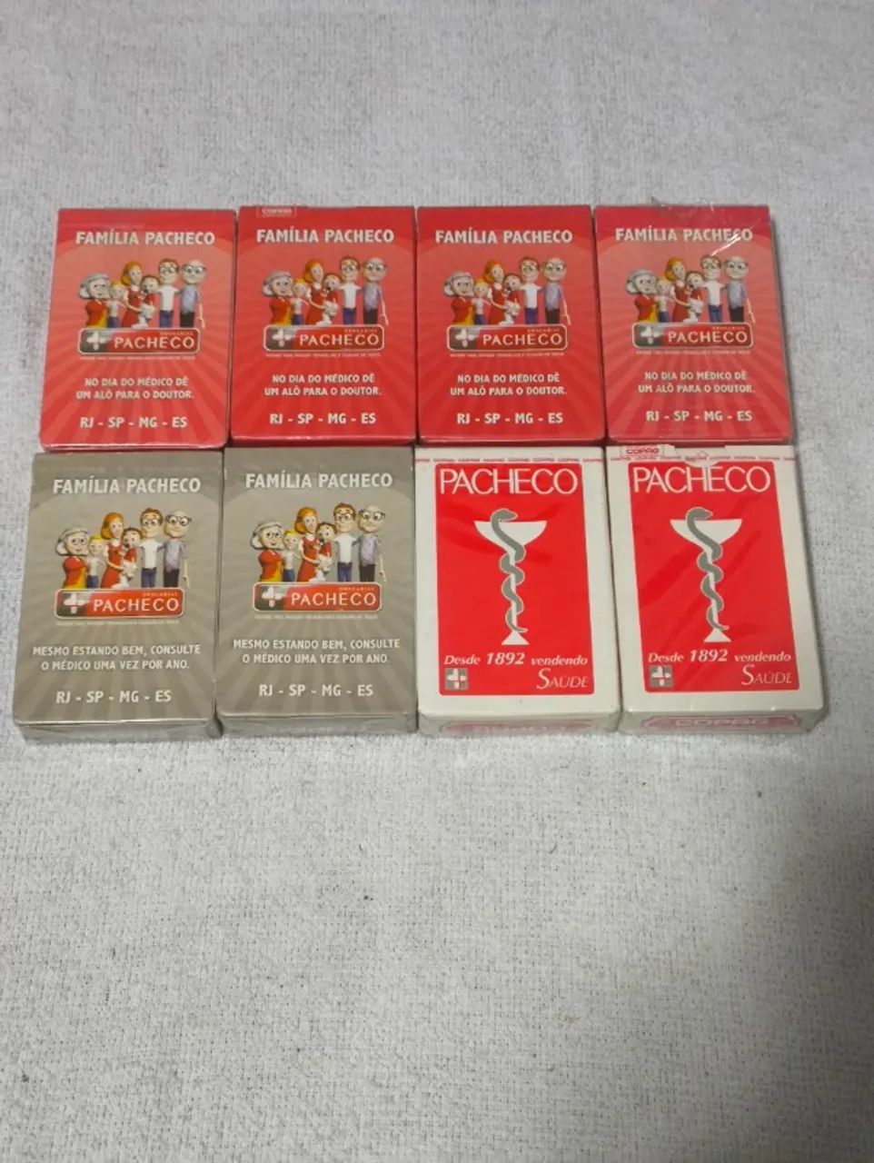 Lote com 8 baralhos