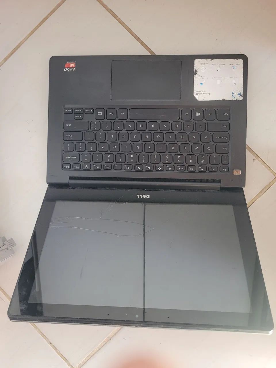 Notebook dell inspiron 3135 amd a6 4gb 500hd funcionando ok - Foto 4