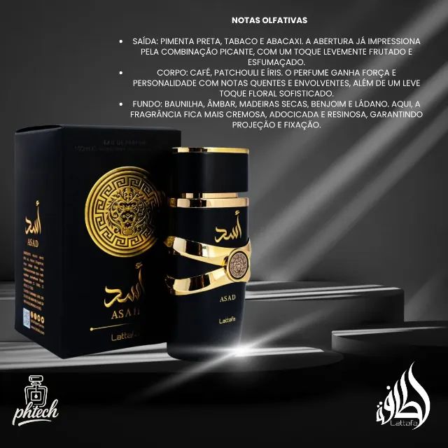 Perfume Lattafa Asad - Foto 3