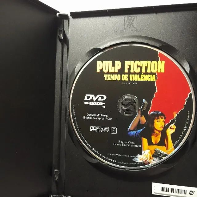 Dvd Pulp Fiction, seminovo, mídia intacta. - Foto 2