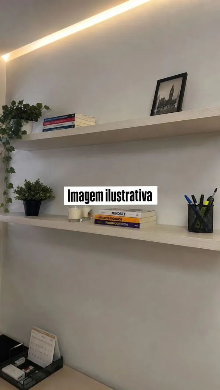 2 Prateleiras de MDF