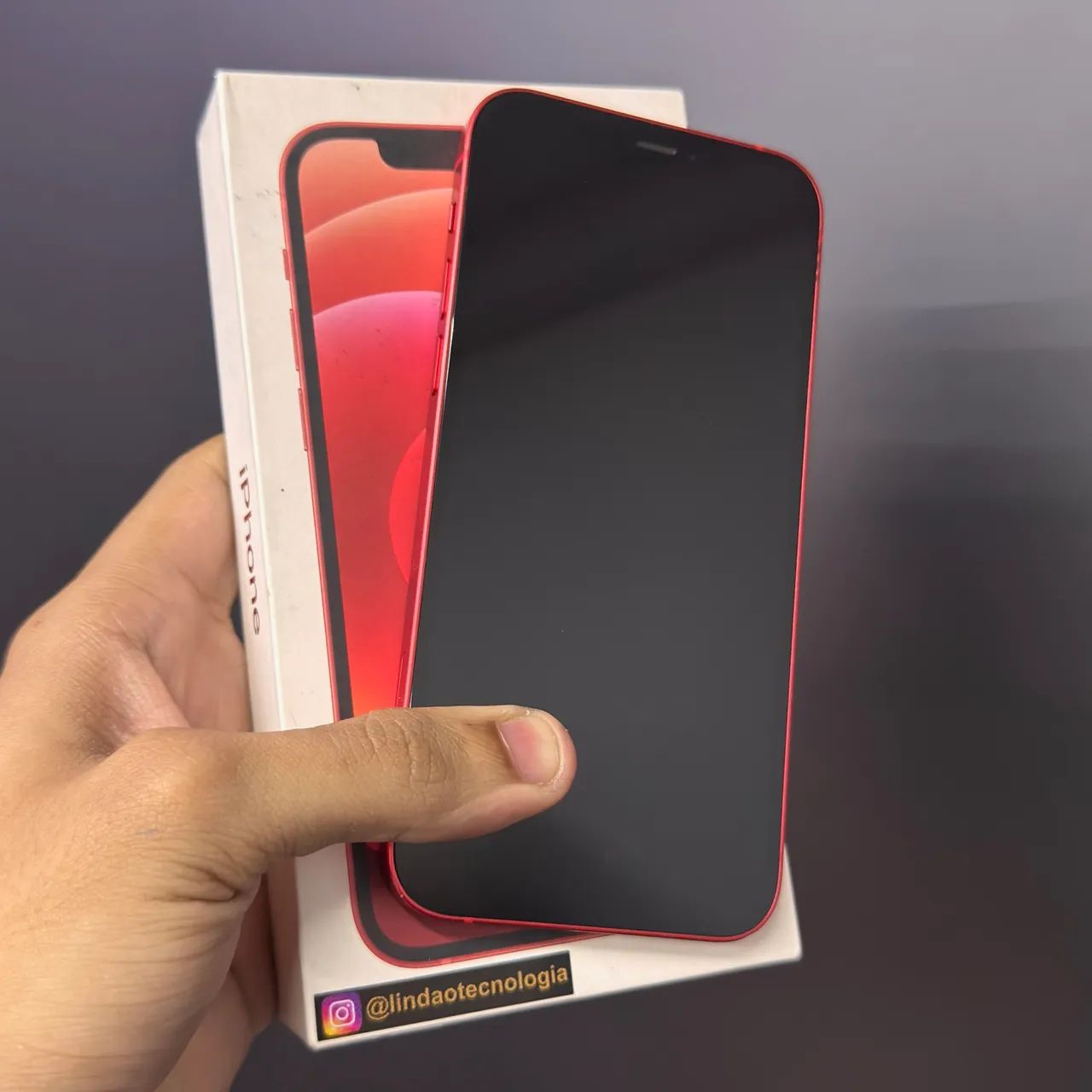 LOJA FÍSICA. IPHONE 12 256GB NOVÍSSIMO | BATERIA NOVA 100% C