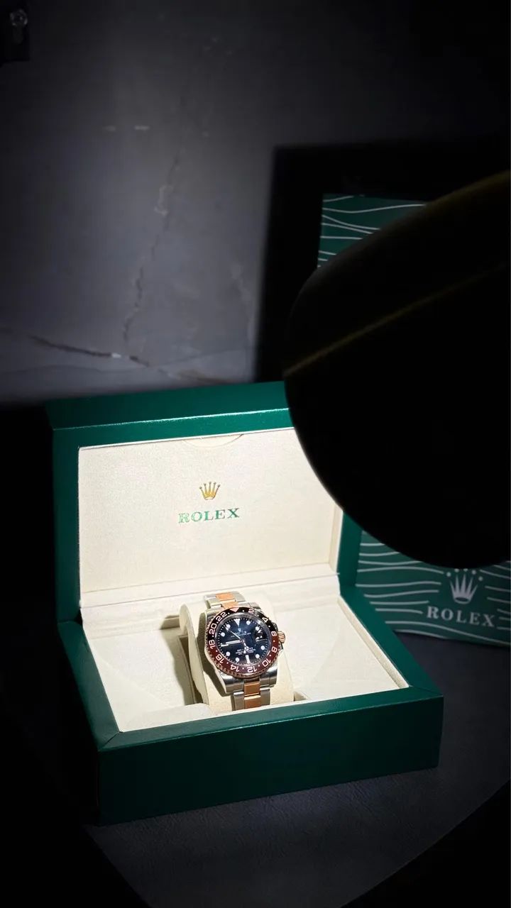 Relógio Rolex GMT - Master Root beer super clone  - Foto 5