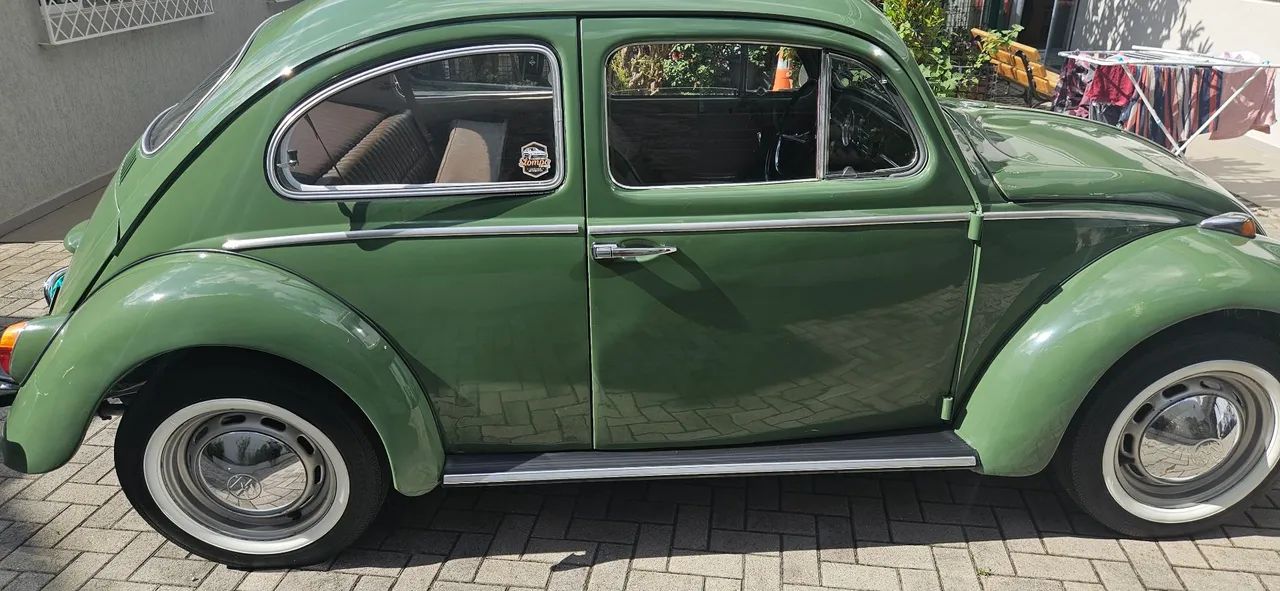 Fusca 1970 1a serie verde folha - Foto 6