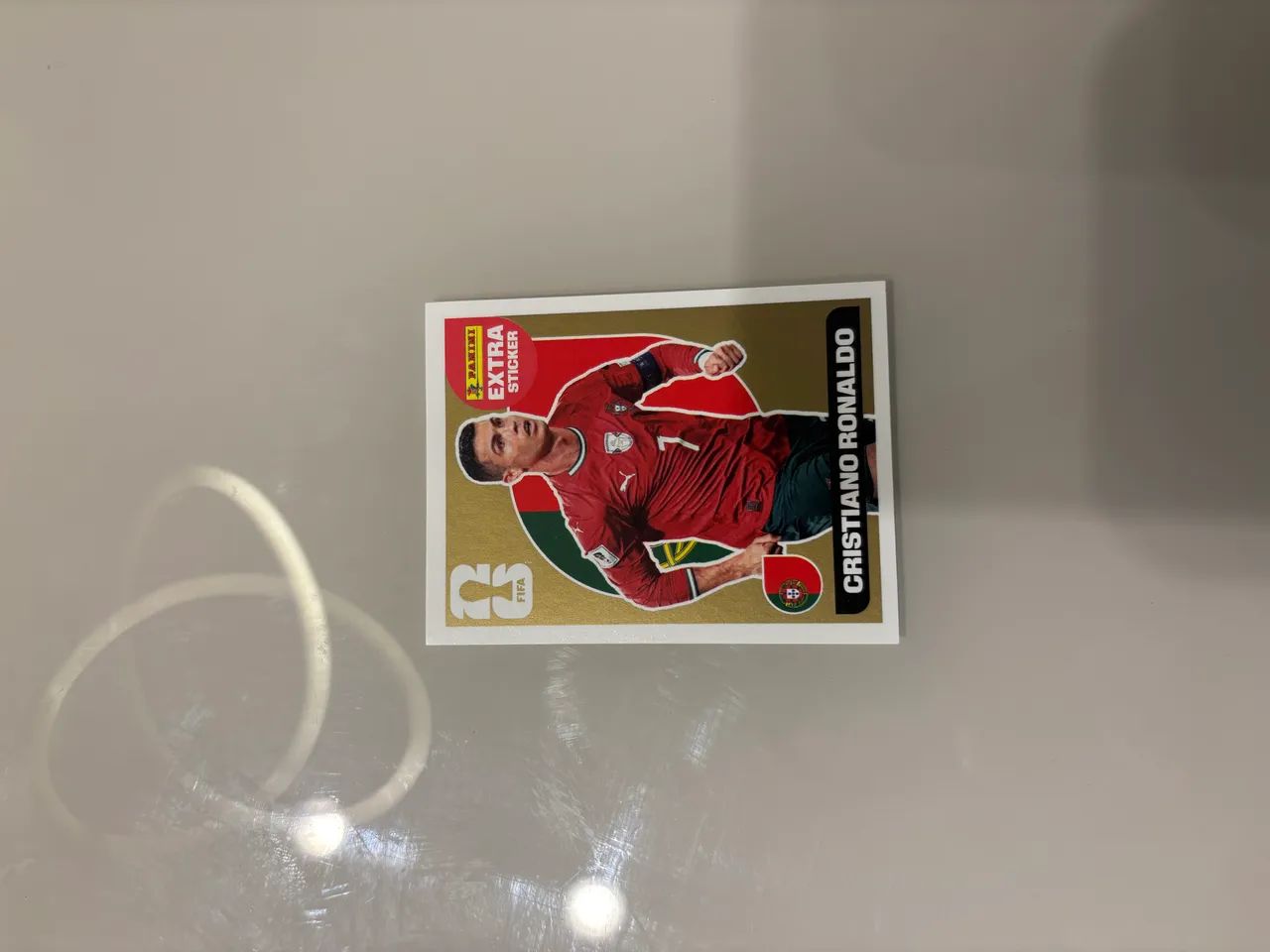     CR7 Legend Ouro Copa do Mundo 2026 (Extra Sticker) - Foto 2