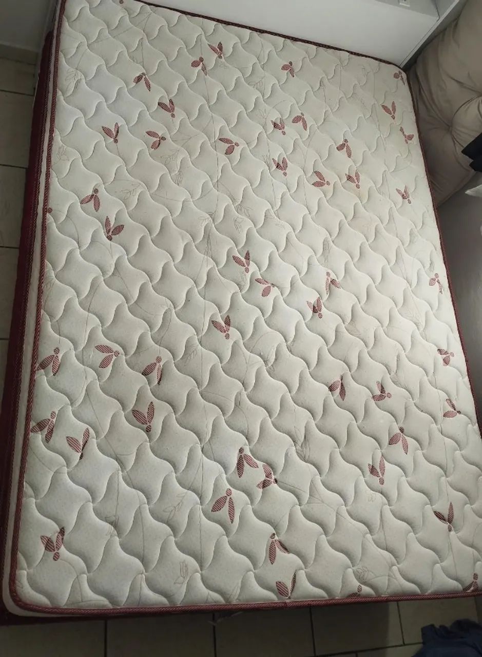 Colchão Ortopédico queen size D45 Seminovo - Foto 2