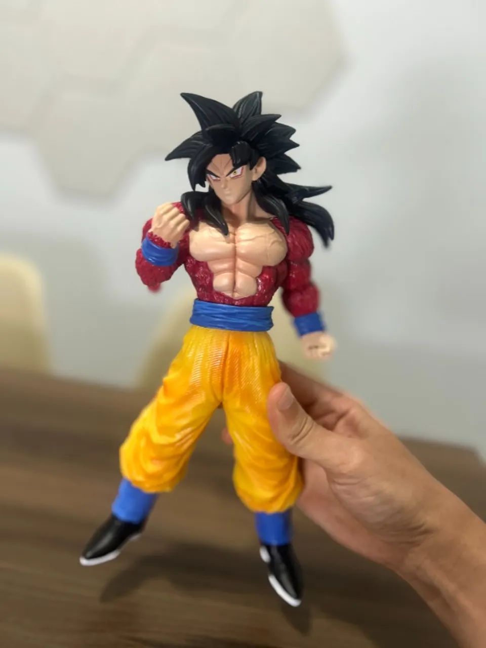 Boneco Action Figure Goku SSJ 4 Dragon Ball - 30cm - Foto 3
