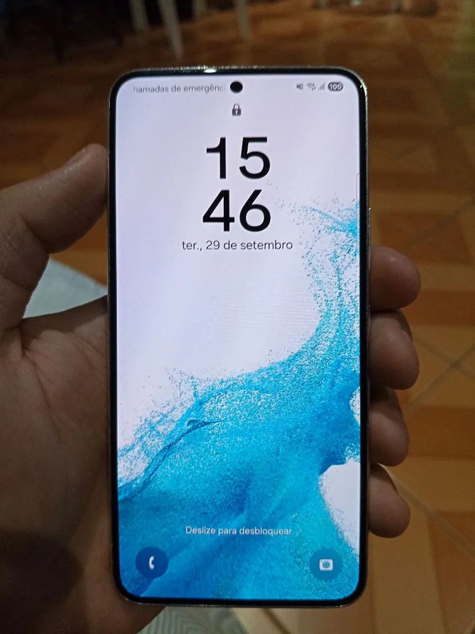 Celular S22, 128GB, Memória Ram 8GB. Pouca marca de uso. - Foto 2