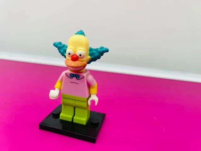 LEGO MINIFIGURES SIMPONS SÉRIE 1 - KRUSTY, O PALHAÇO (ORIGINAL) - Foto 3