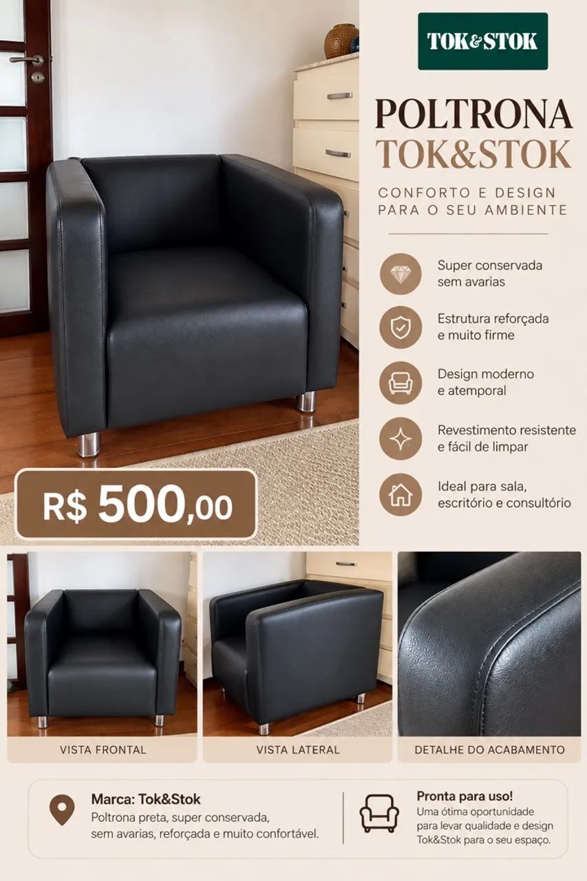 Poltrona tok stok