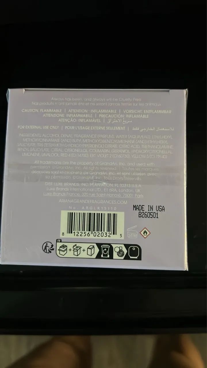 Ari By Ariana Grande Eau De Parfum 30mL Lacrado - Foto 2