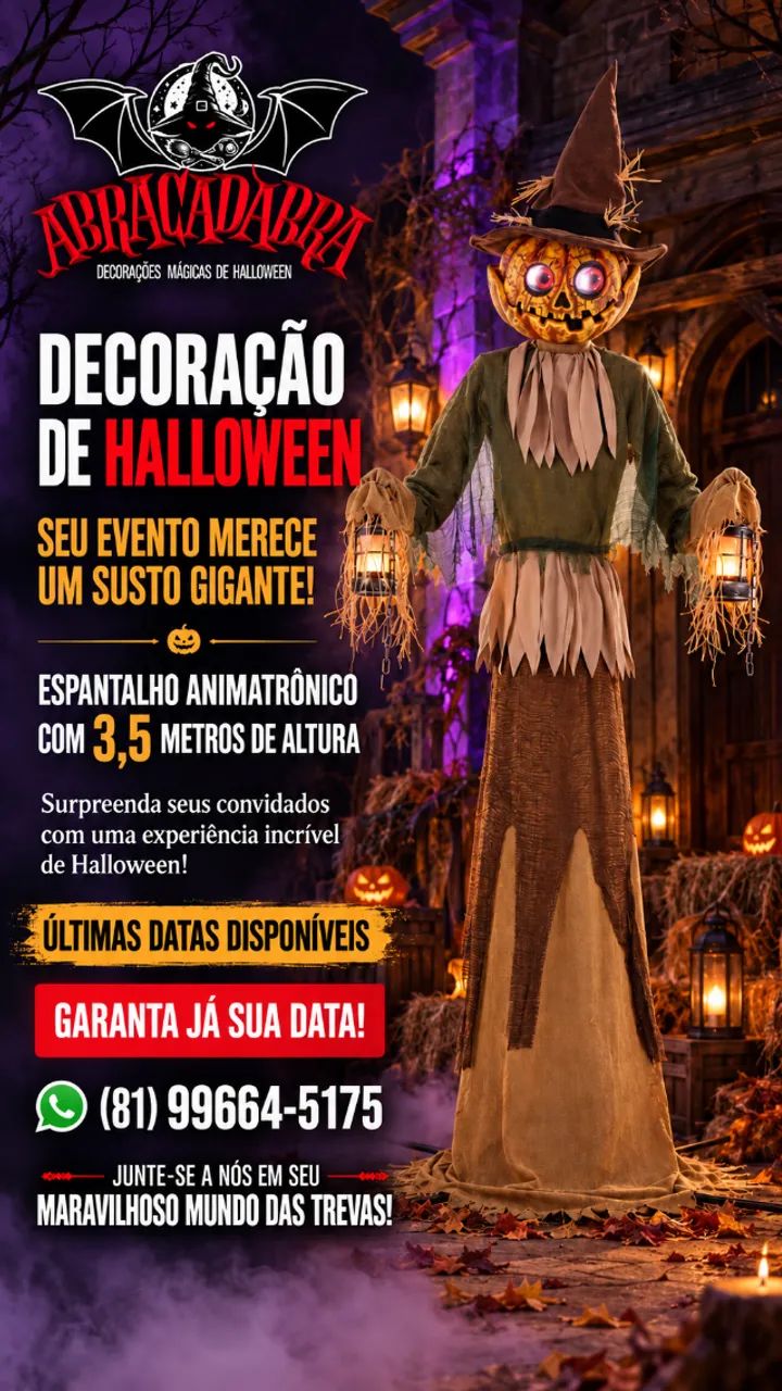 DECORAÇÃO PARA HALLOWEEN 