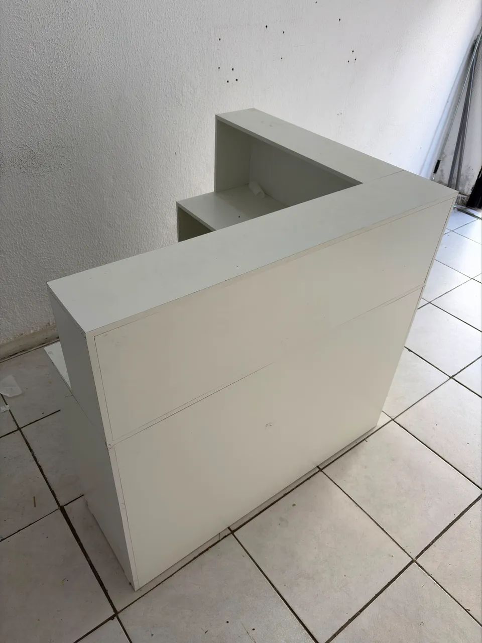 Balcão Caixa/Recepção em L para lojas - Foto 3