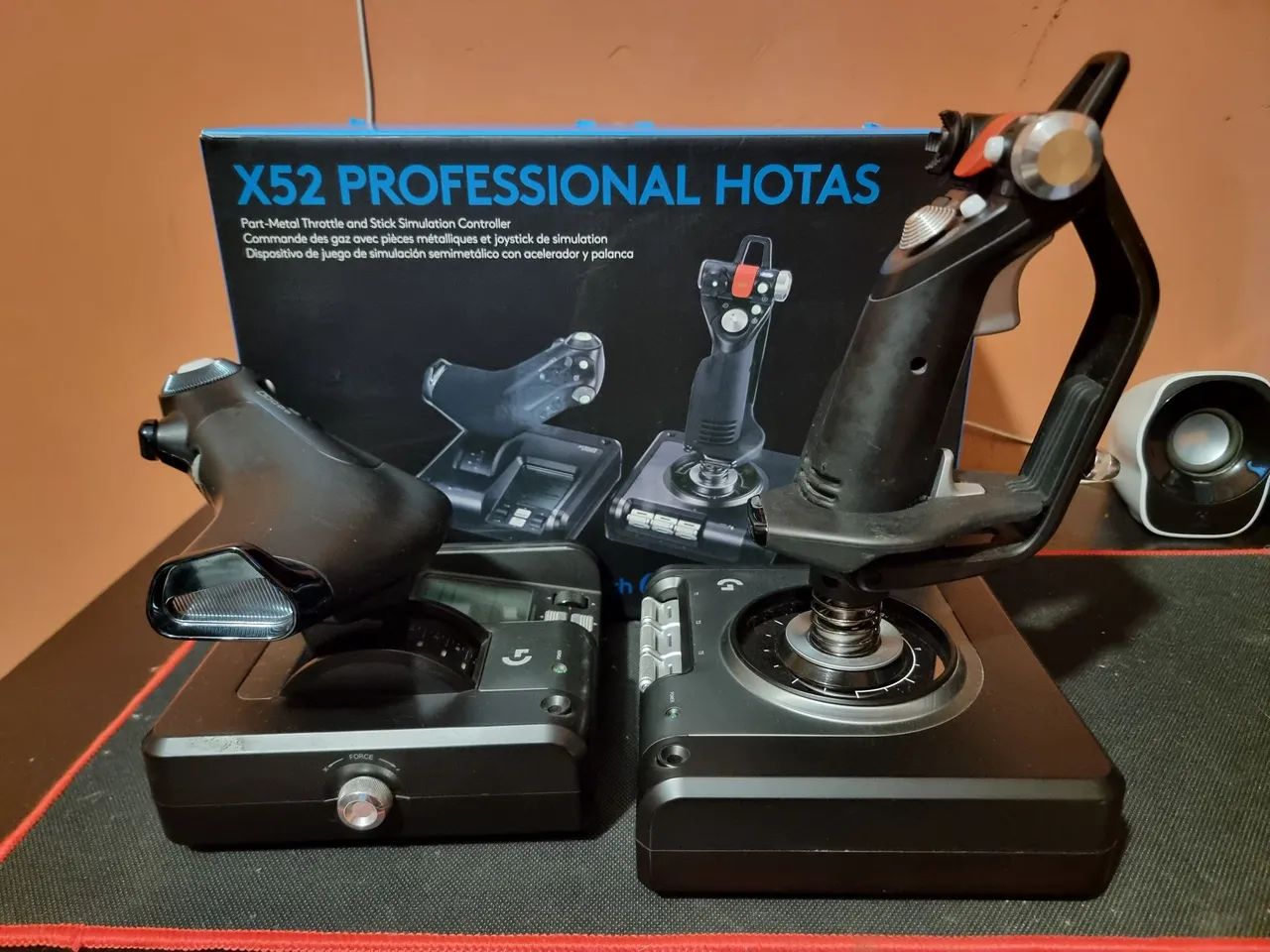 Joystick Logitech X52 H.O.T.A.S - Foto 4