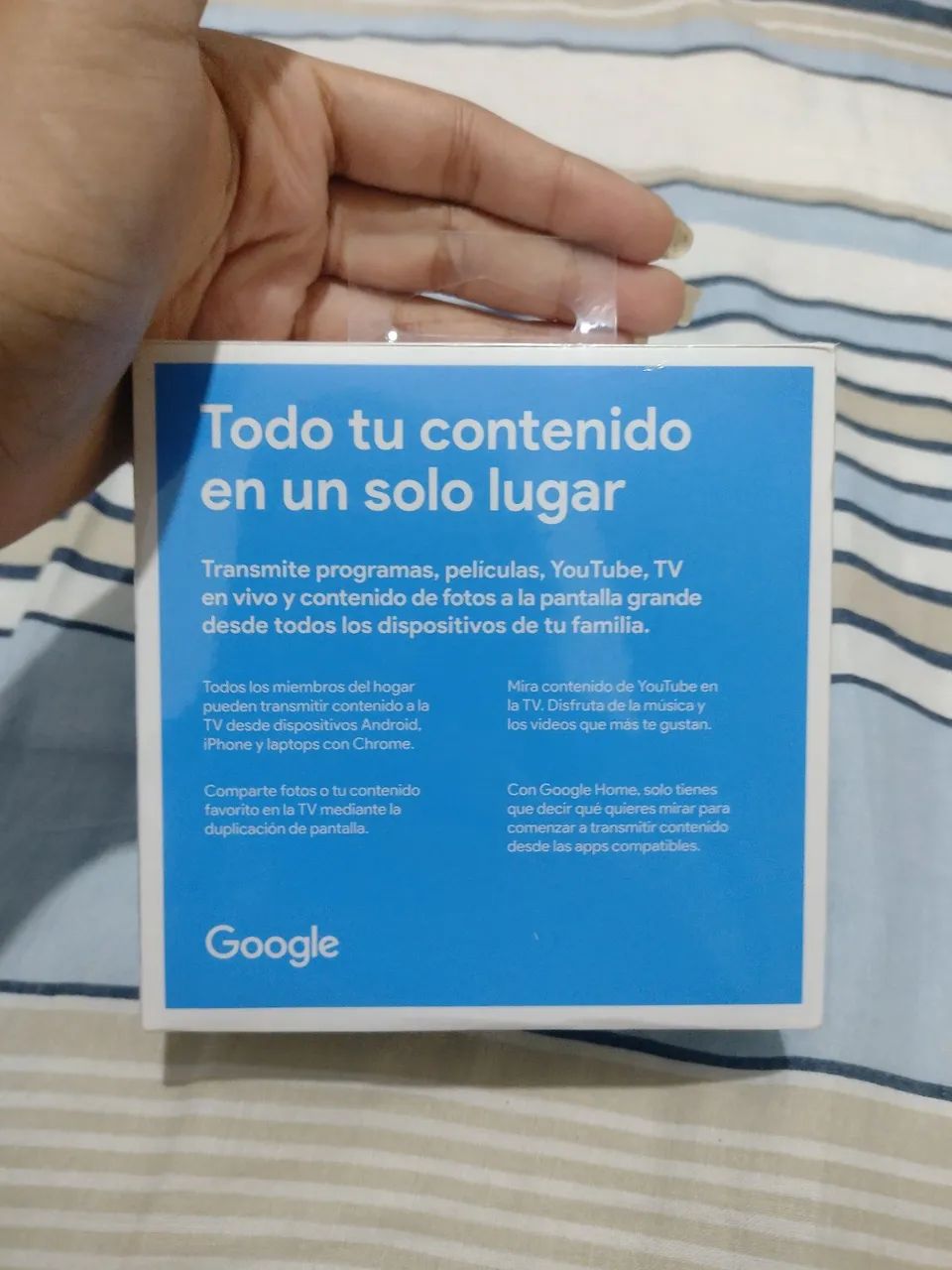 Google Chromecast 3ª geração - lacrado importado do Chile  - Foto 2