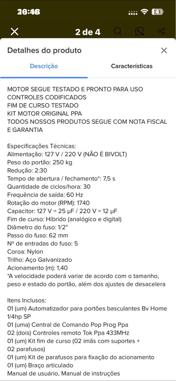 Motor basculante PPA - Foto 3
