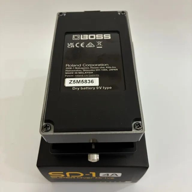 Pedal Boss SD-1 4A Super Overdrive (40th Anniversary