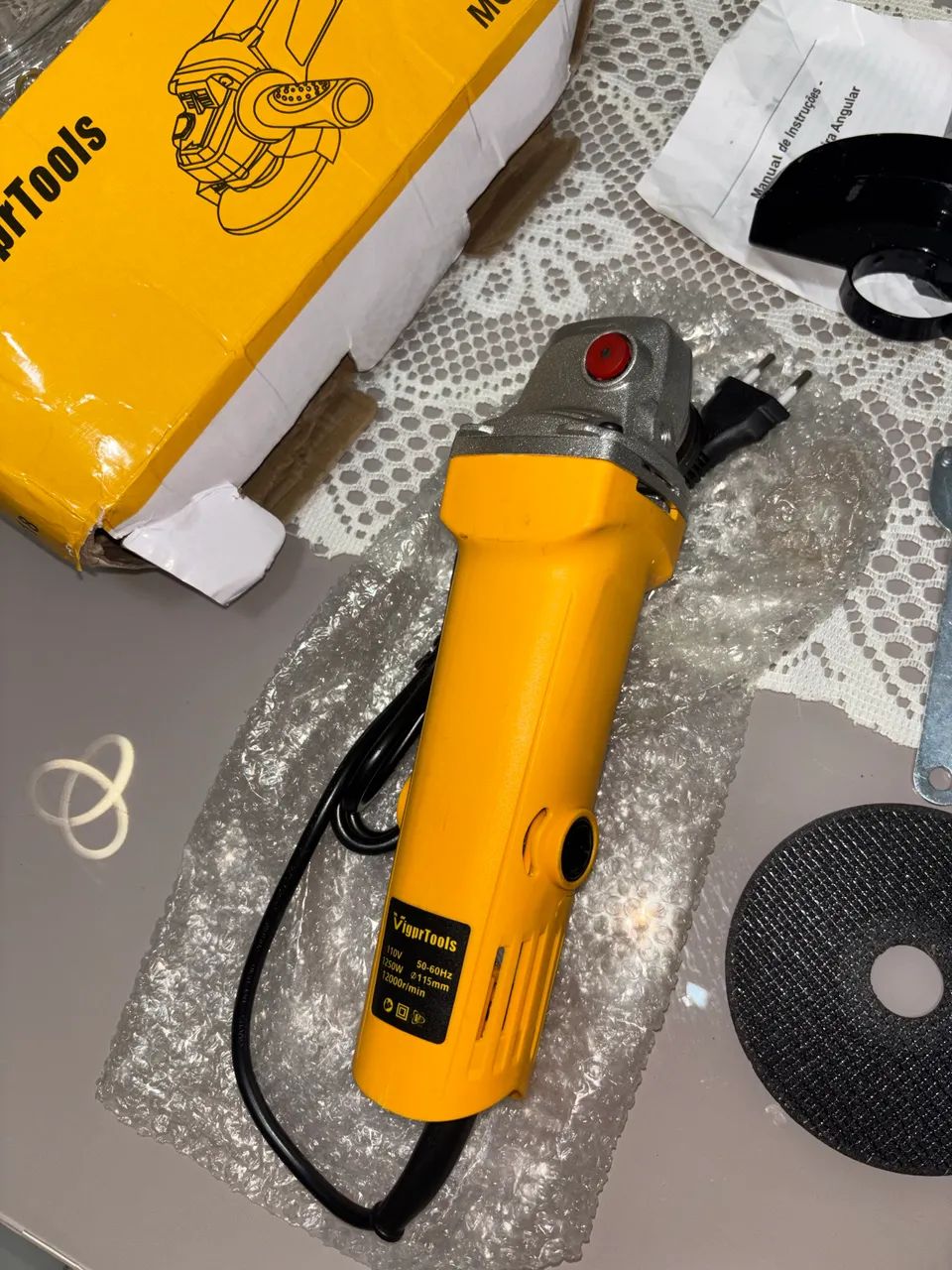 Esmerilhadeira Elétrica Angular 1250W