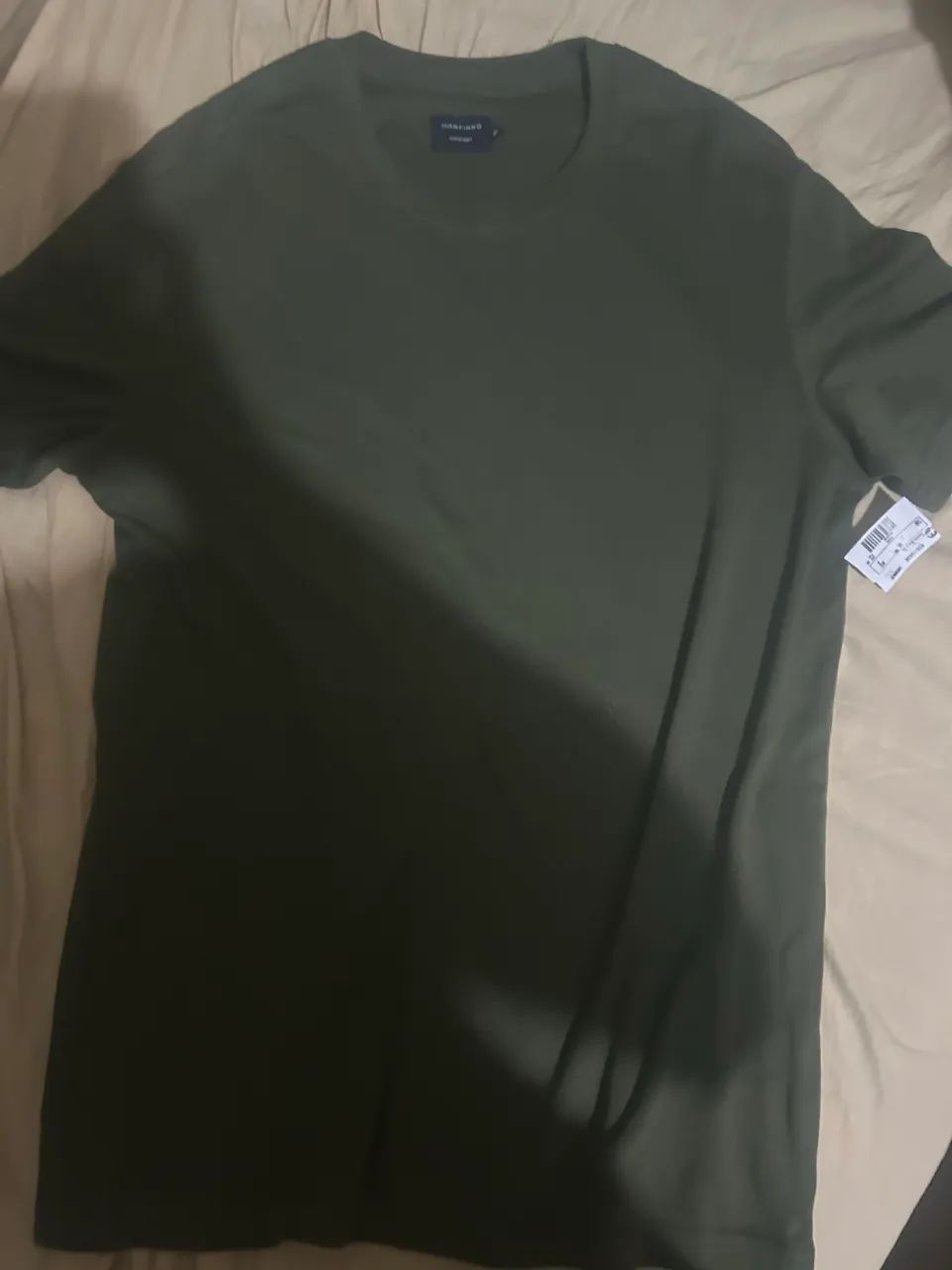camiseta manga curta, Verde. Nova. - Foto 2