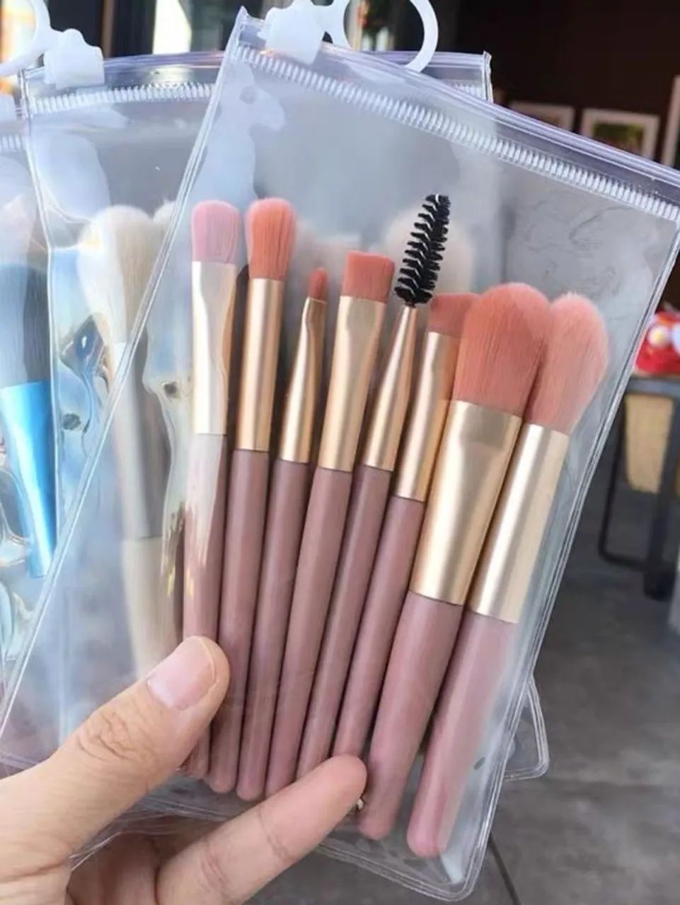 KIT PINCEL DE MAQUIAGEM (várias cores)