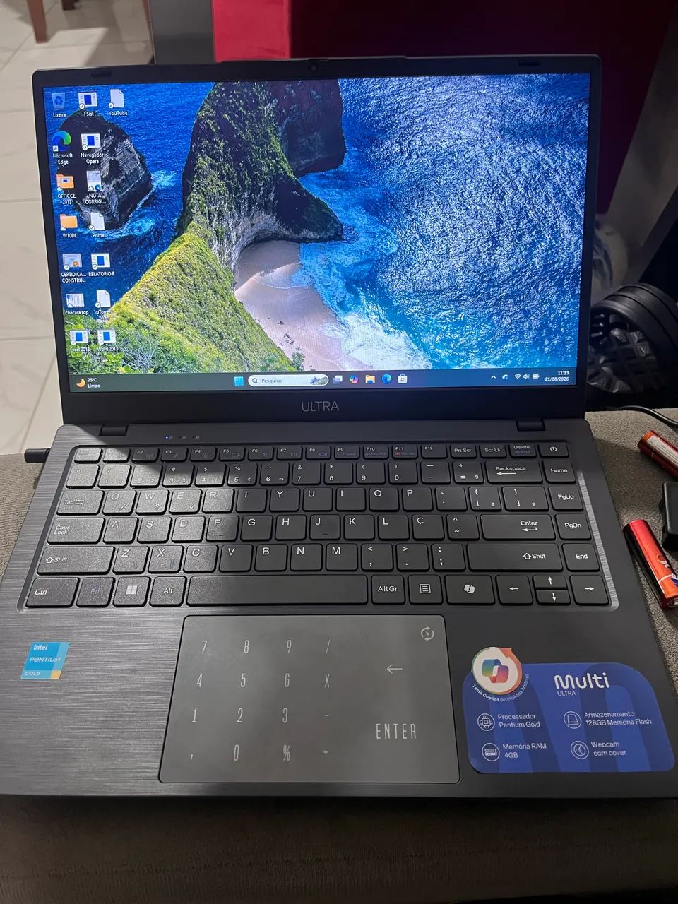 Notebook Intel ultra (nunca usado)  - Foto 2