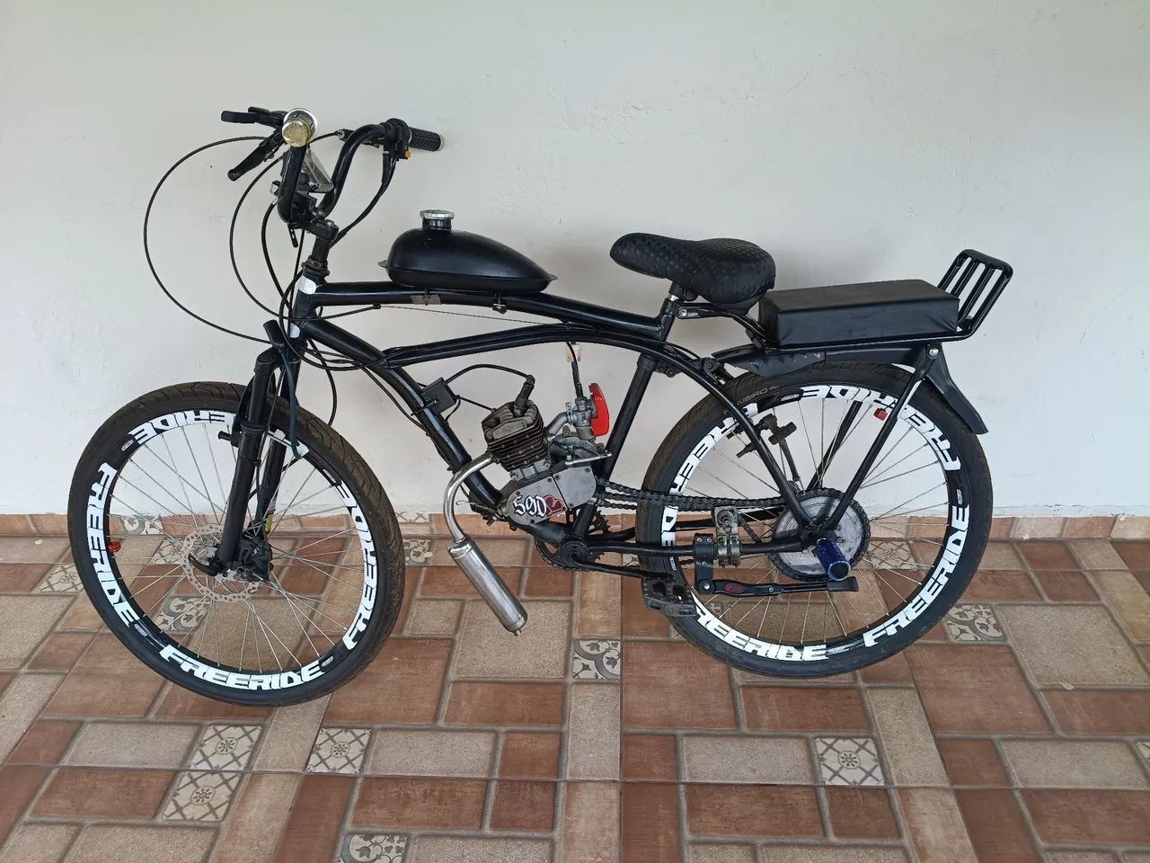 Bicicleta motorizada 80cc  - Foto 2