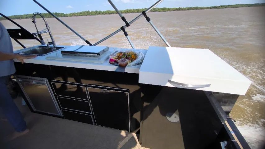 PONTOON VENTURA P32 ZERO KM - Foto 3