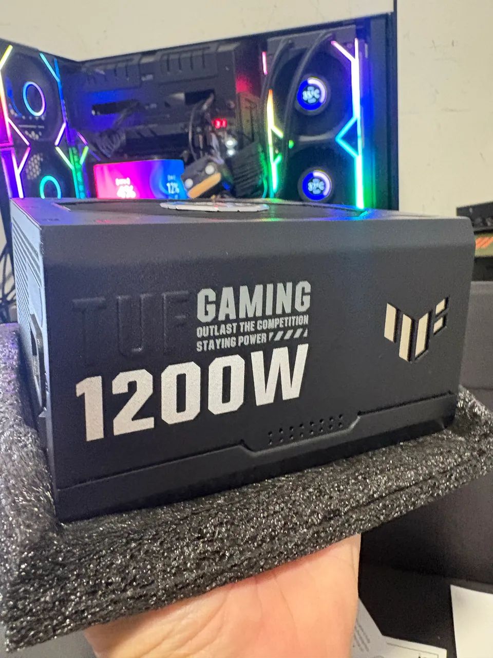 FONTE 1200w 80plus platinum NOVA  - Foto 3