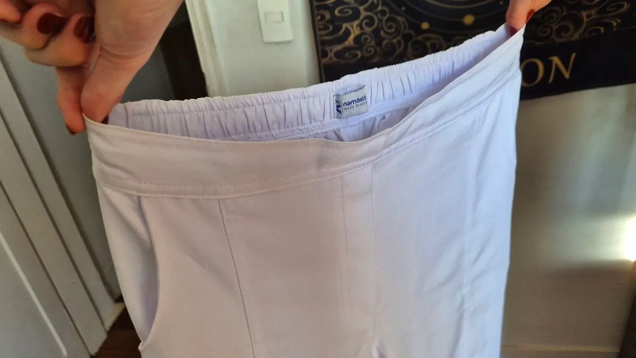 Jaleco e Calça Brancas - Foto 3