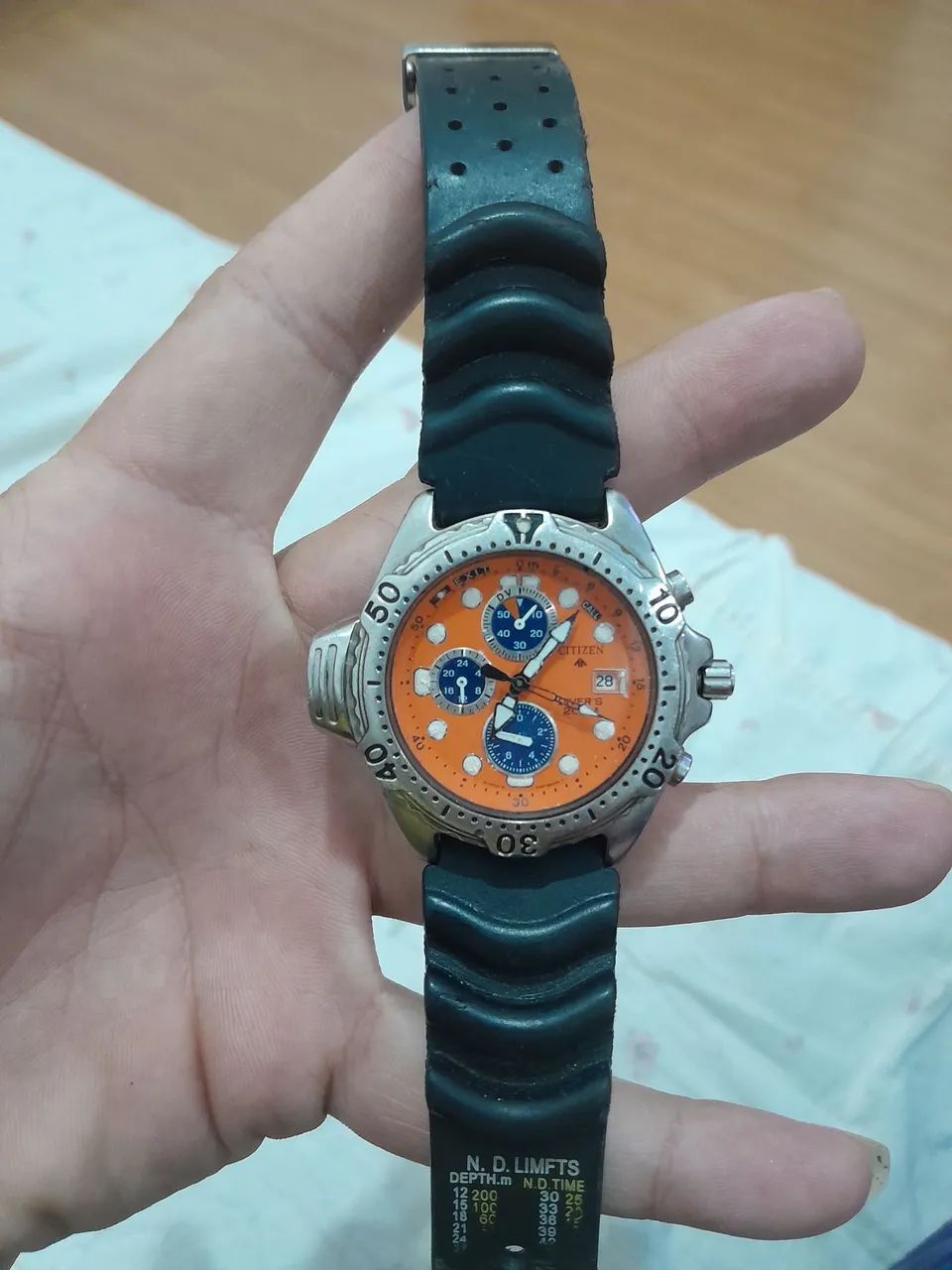 Citizen aqualand promaster original tem 40 anos de idade