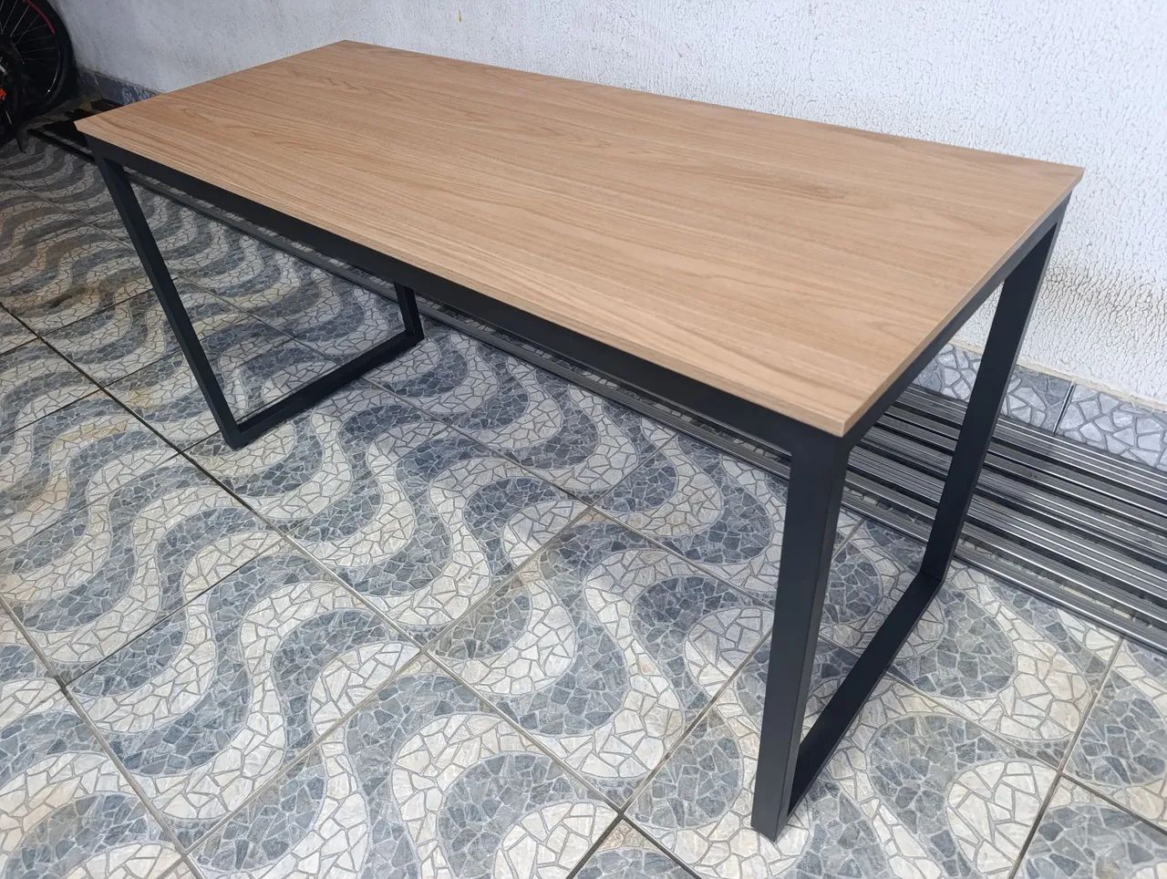 Mesa para computador estilo industrial  - Foto 2