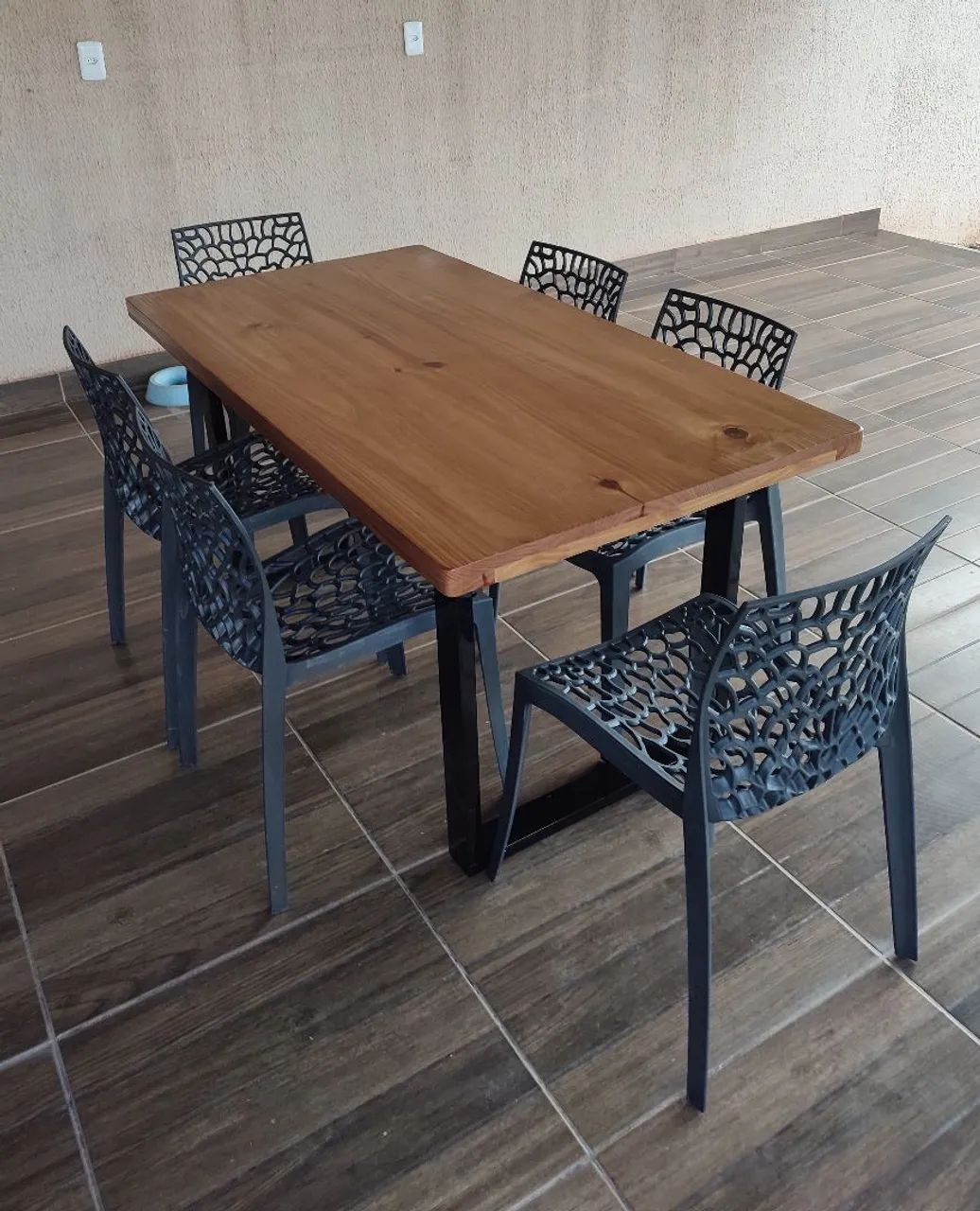 Mesa de Jantar Industrial  - Foto 3