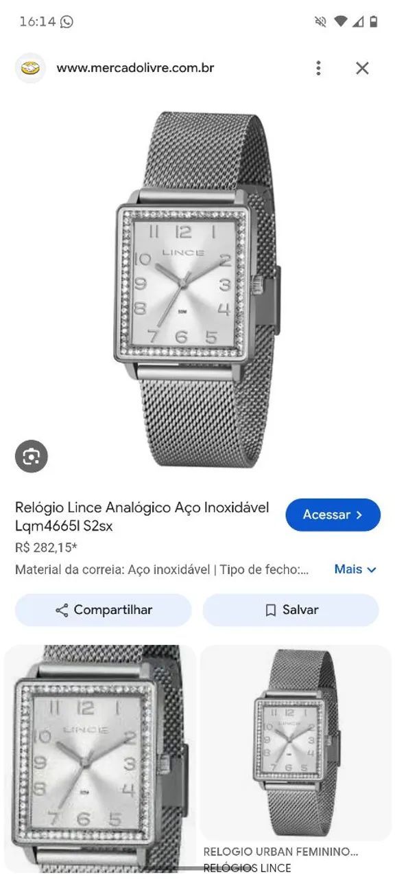 Relógio Lince Original - Foto 2