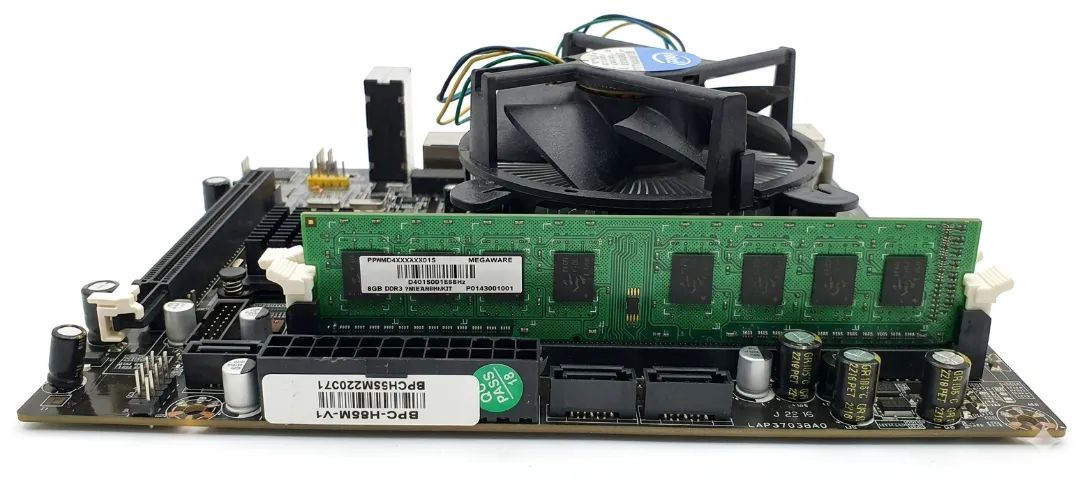 Kit Placa mãe H55, Processador e Memória - Excelente opção para upgrade barato  - Foto 2