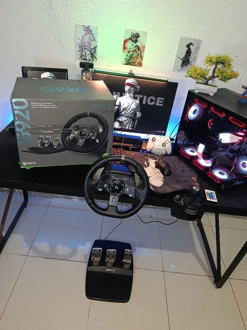Volante Logitech G920 completo  - Foto 2
