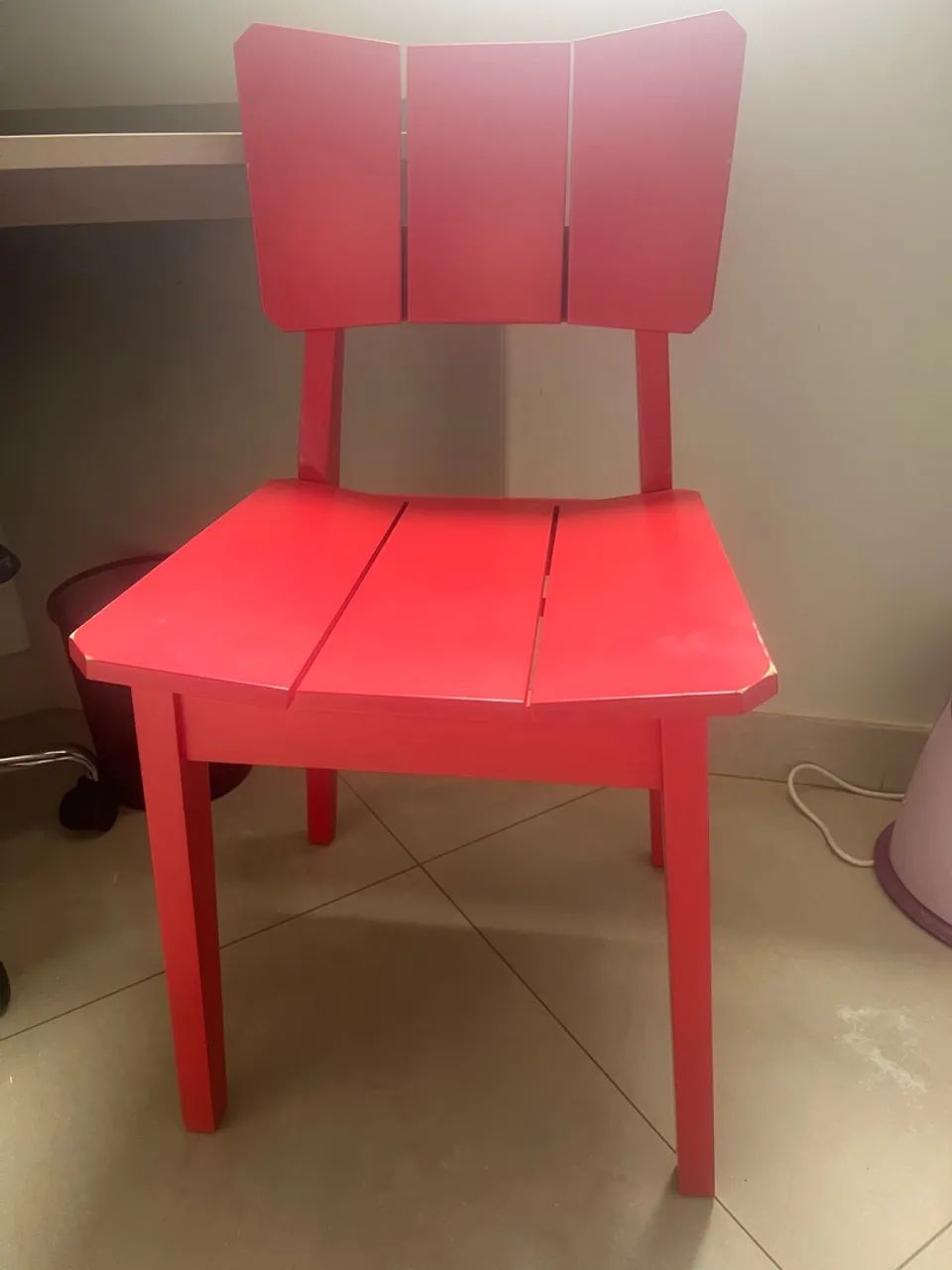 Cadeira vermelha